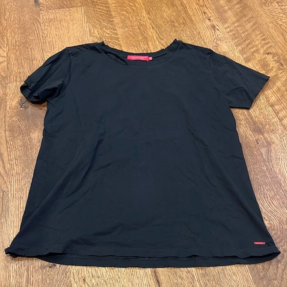 Philanthropy Women’s Short Sleeve Tshirt Black Size Small